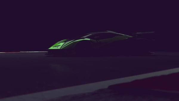 Lamborghini, primo teaser dell'hypercar da 830 cavalli