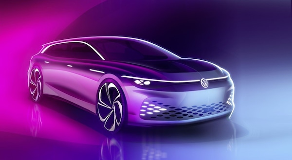 Volkswagen ID. Space Vizzion, è wagon ed elettrica la settima ID