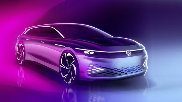 Volkswagen ID. Space Vizzion, è wagon ed elettrica la settima ID