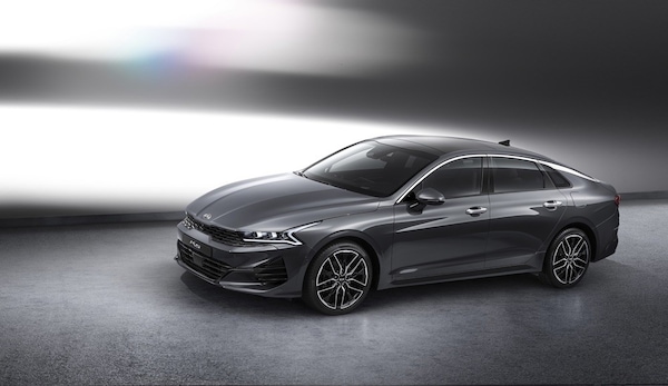 Kia K5, prima visione su nuova Kia Optima