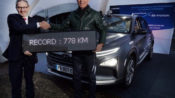 Hyundai Nexo, record di autonomia a idrogeno: 778 km