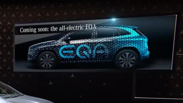 Mercedes EQA, da GLA la versione elettrica nel 2020
