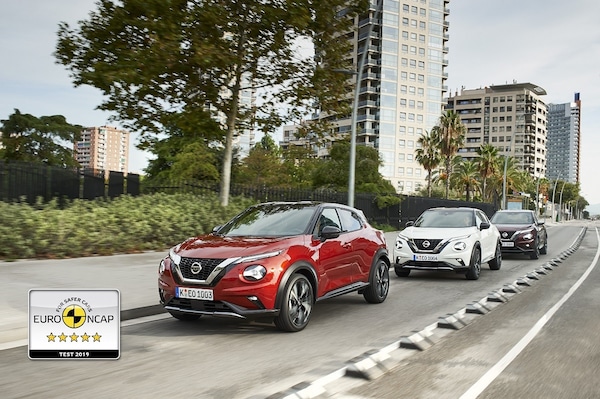 Nissan JUKE è cinque stelle Euro NCAP
