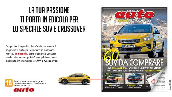 Da oggi in edicola lo Speciale Auto Collection di 132 pagine da leggere sotto l'albero