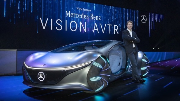 Mercedes Vision AVTR, natura e hi-tech in equilibrio al CES 2020