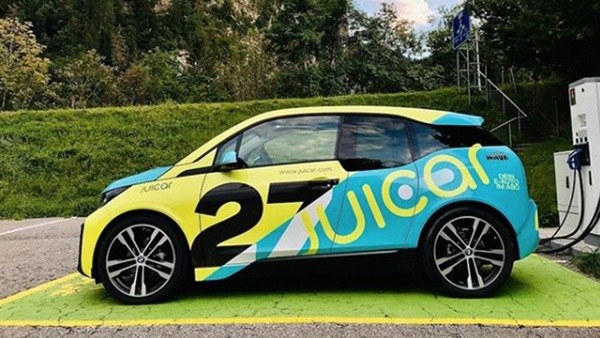 Juicar, il nuovo noleggio di auto elettriche arriva in Italia