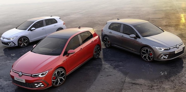Volkswagen Golf GTI, GTD e GTE: le prestazioni e novità d'assetto