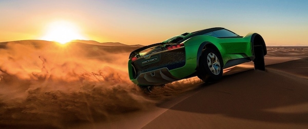 GFG Style 2030, il concept di Giugiaro ispirato al deserto