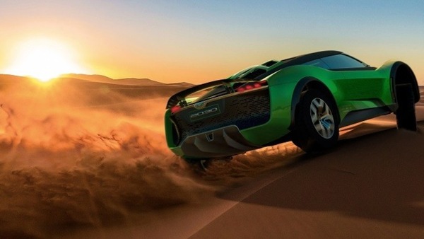 GFG Style 2030, il concept di Giugiaro ispirato al deserto