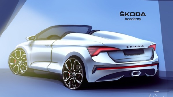 Skoda Scala speedster, concept dall'Academy
