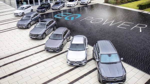 Mercedes, la carica EQ Power per abbattere la Co2
