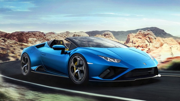 Lamborghini Huracan EVO Spyder, due ruote motrici che valgono 4