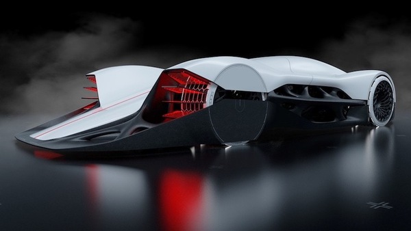 Rimac Scalatan Vision 2080, l’auto elettrica del futuro