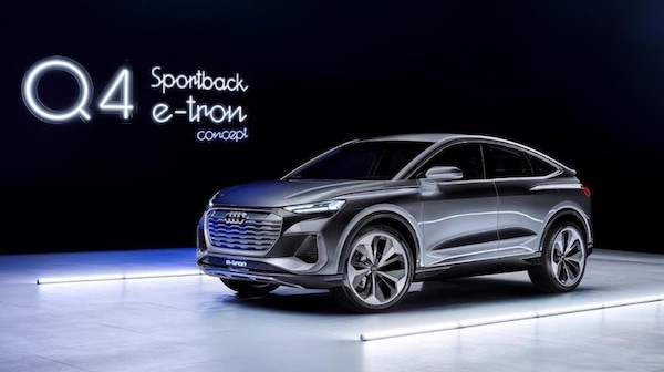 Audi Q4 Sportback e-tron, declinazione Suv-coupé nel 2021