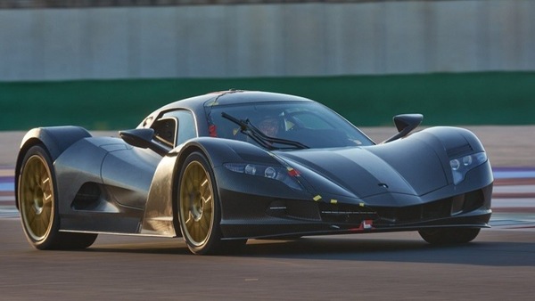 Aspark Owl, la hypercar elettrica 'fulmina' Misano