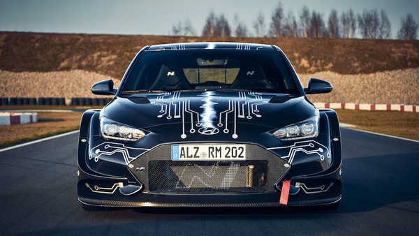 Hyundai RM20e, prove di sportività elettrica Hyundai N