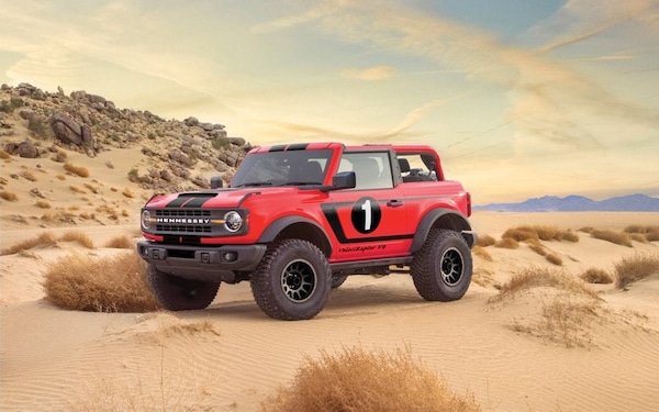 Ford Bronco Hennessey VelociRaptor, V8 e 750 cavalli