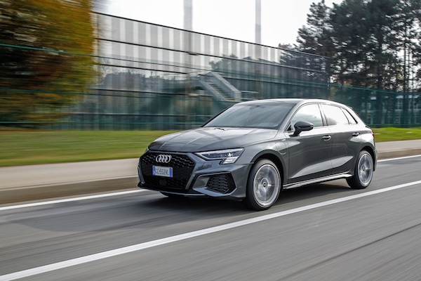 Nuova Audi A3 Sportback TFSI e, prova su strada