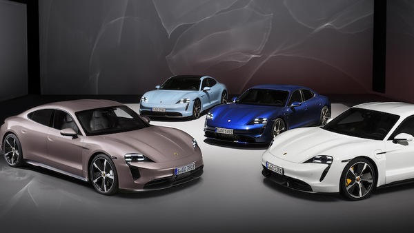 Porsche Taycan, due ruote motrici dopo il top Turbo S