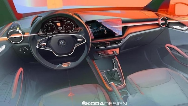 Nuova Skoda Fabia, interni in mostra aspettando la presentazione