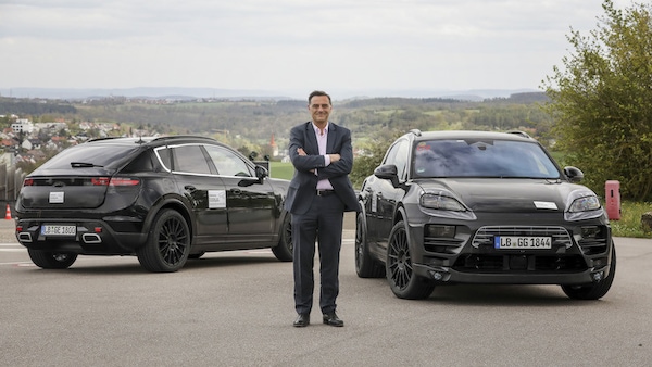 Porsche Macan elettrica, le prime foto dei muletti