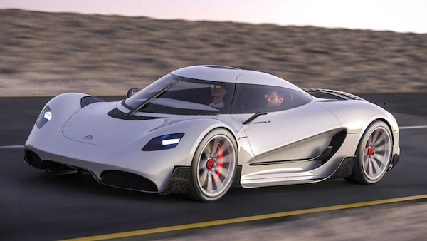 Viritech Apricale, l'hypercar a idrogeno avrà 1.100 cavalli