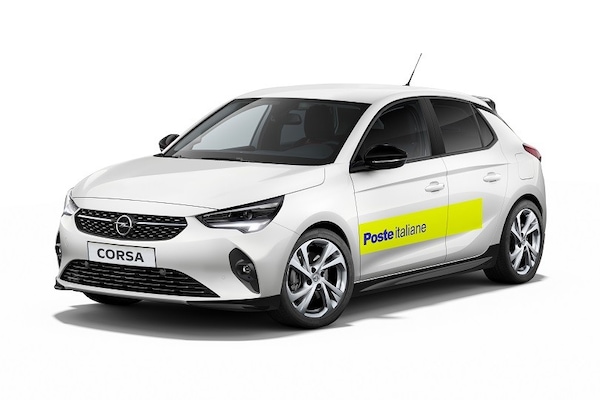 Opel Corsa-e, un'elettrica per Poste Italiane