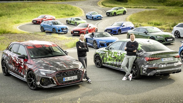 Nuova Audi RS3 Sportback e Sedan, 5 cilindri allo scoperto