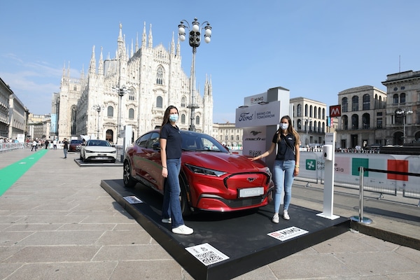 Milano Monza Motor Show, la Ford Mustang Mach-E