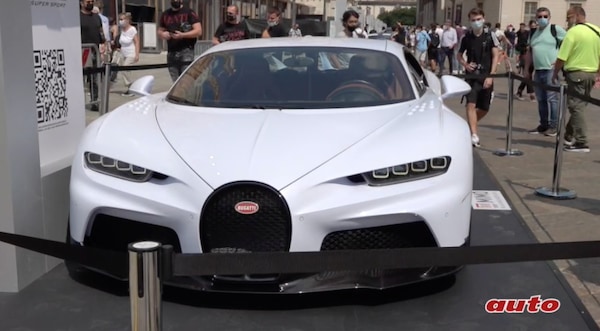 Milano Monza Motor Show, la Bugatti Chiron Super Sport