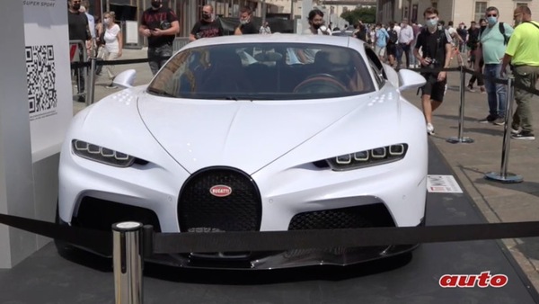 Milano Monza Motor Show, la Bugatti Chiron Super Sport