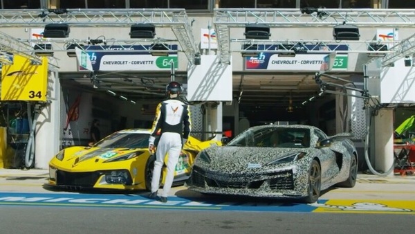 Nuova Corvette Z06 2022 in rampa di lancio