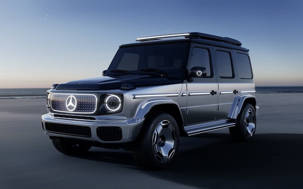 Mercedes EQG, la Classe G diventa elettrica