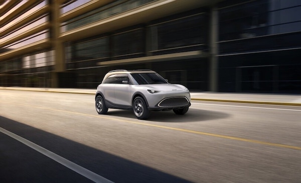 smart, il futuro è un Suv elettrico: il Concept #1 al Salone di Monaco