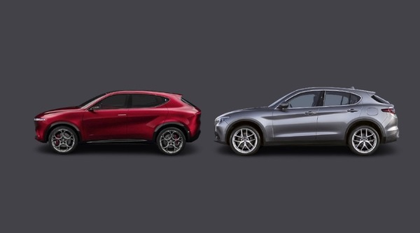 Alfa Romeo Tonale e Stelvio, muletti a confronto