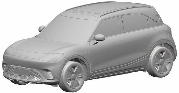 smart crossover elettrico, da Concept #1 al modello di serie