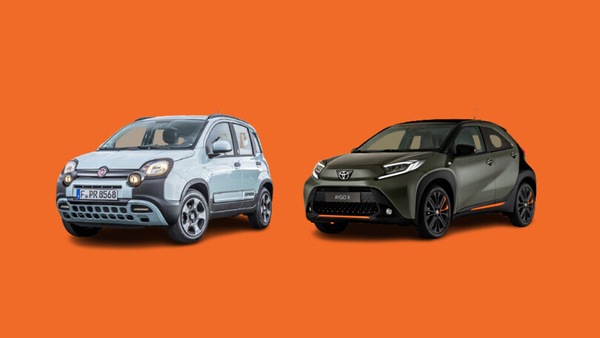 Nuova Toyota Aygo X contro Fiat Panda, dati (e gomme...) a confronto