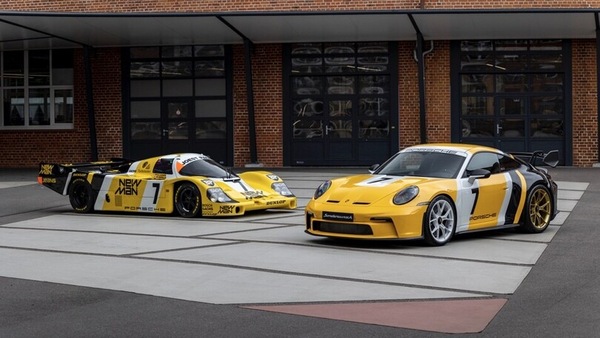 Porsche 911 GT3 Barilla, stile da 956 con il programma Sonderwunsch