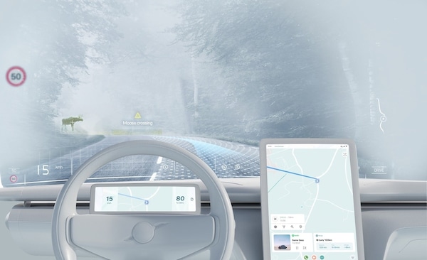 Volvo investe nella startup Spectralics per arrivare un super HUD