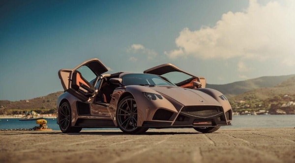 Evantra MMH, la supercar ibrida con di range extender a idrogeno.