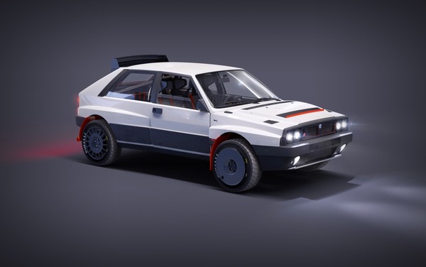 Lancia Delta Safarista, restomod al top