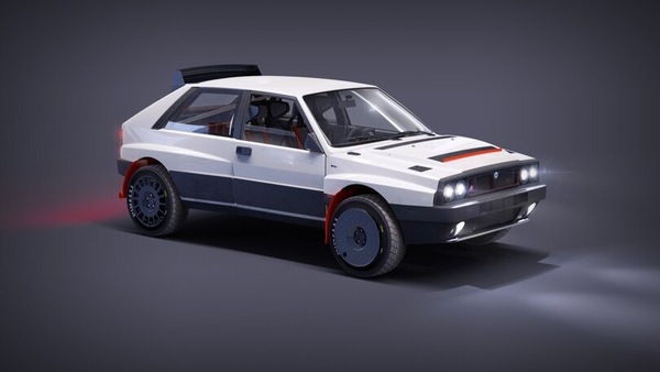 Lancia Delta Safarista, restomod al top