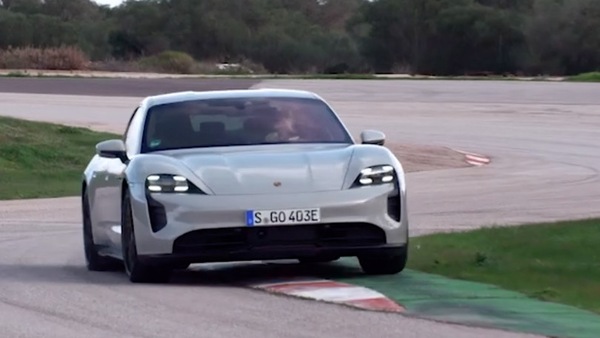 Porsche Taycan GTS, in pista con la sportiva elettrica da oltre 500 cv