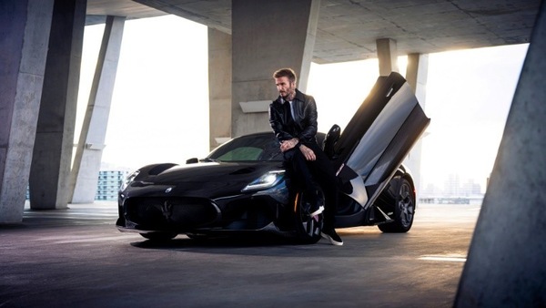Maserati MC20, una Fuoriserie per David Beckham