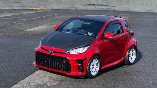 Toyota iQ, in Giappone ha carrozzeria GR Yaris e motore Kawasaki