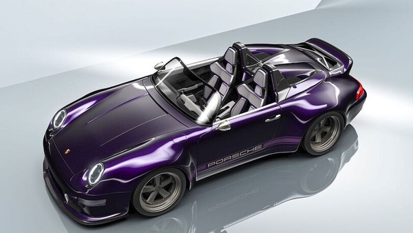 Gunther Werks 993 Speedster, restomod in Viola metallic