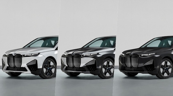 BMW iX Flow, l'elettrica con la carrozzeria che cambia colore