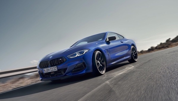 BMW Serie 8 restyling, griglia in luce M8 Competition esclusa