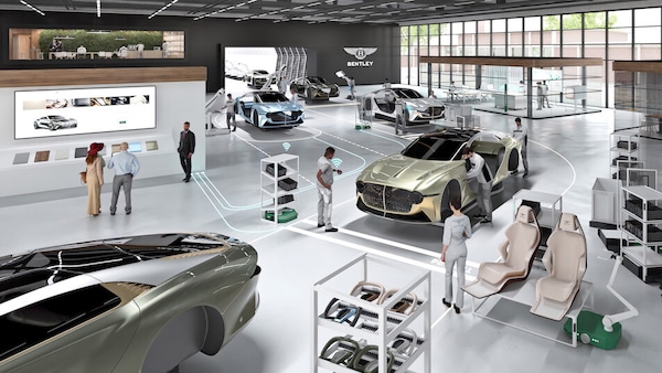 Bentley, produzione a Crewe per la prima elettrica