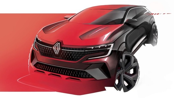 Renault Austral, design frontale di scuola Megane elettrica